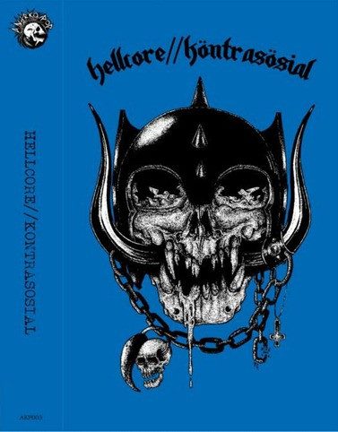 Hellcore / Kontrasosial – Hellcore / Kontrasosial (knockoff album cover)