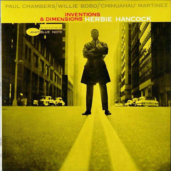 Herbie Hancock – Inventions And Dimensions (original album cover)