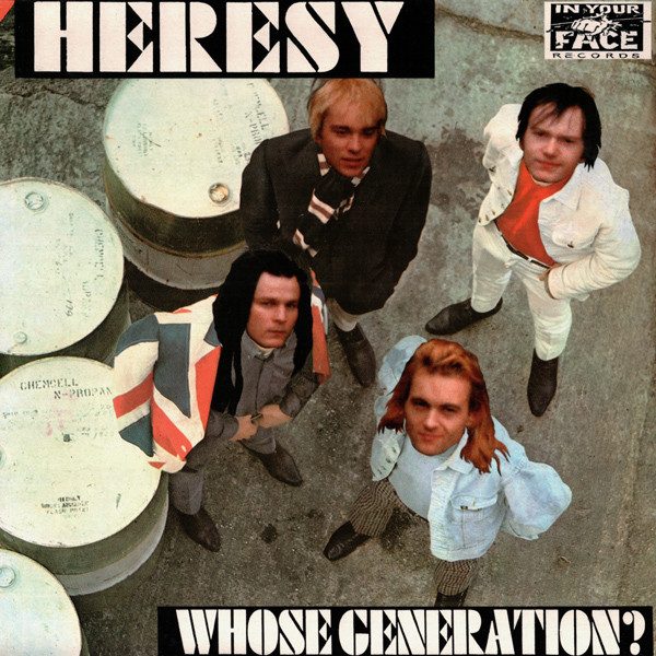 Heresy – Whose Generation? (knockoff album cover)