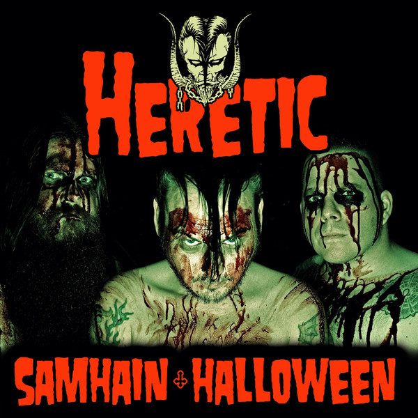 Heretic – Samhain / Halloween (knockoff album cover)