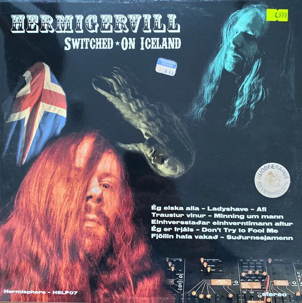 Hermigervill – Switched-On Iceland (knockoff album cover)