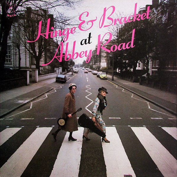 Hinge & Bracket – At Abbey Road (knockoff album cover)