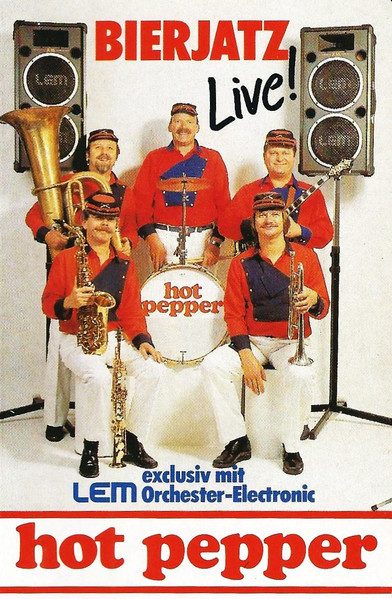 Hot Pepper – Bierjatz Live! (knockoff album cover)