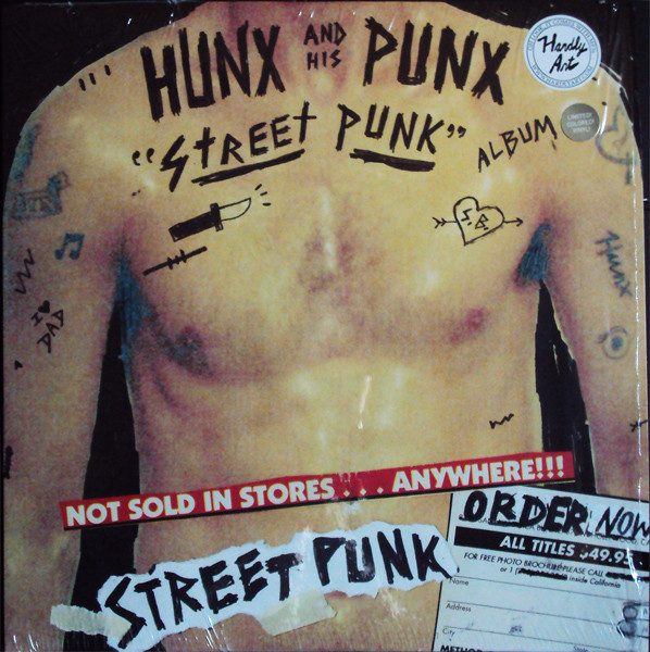 Hunx And His Punx – Street Punk (knockoff album cover)