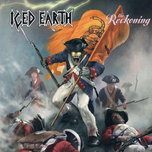 Iced Earth – The Reckoning (knockoff album cover)