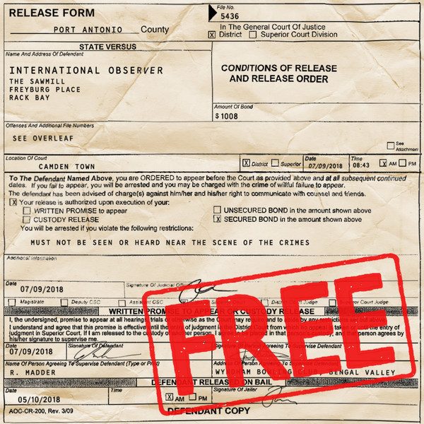 International Observer – Free From The Dungeons Of Dub (knockoff album cover)