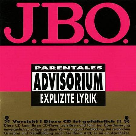 J.B.O. – Explizite Lyrik (original album cover)