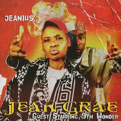 Jean Grae – Jeanius (knockoff album cover)