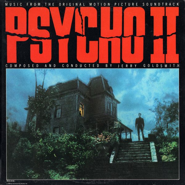 Jerry Goldsmith – Psycho II (Music From The Original Motion Picture Soundtrack) (original album cover)