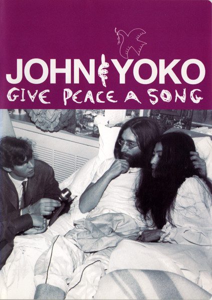 John Lennon & Yoko Ono – Give Peace A Song (original album cover)