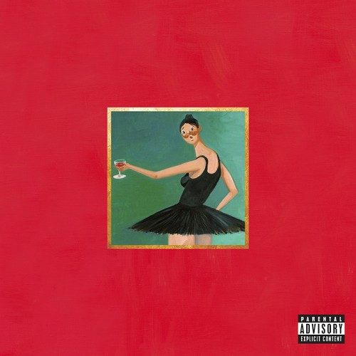Kanye West – My Beautiful Dark Twisted Fantasy (original album cover)