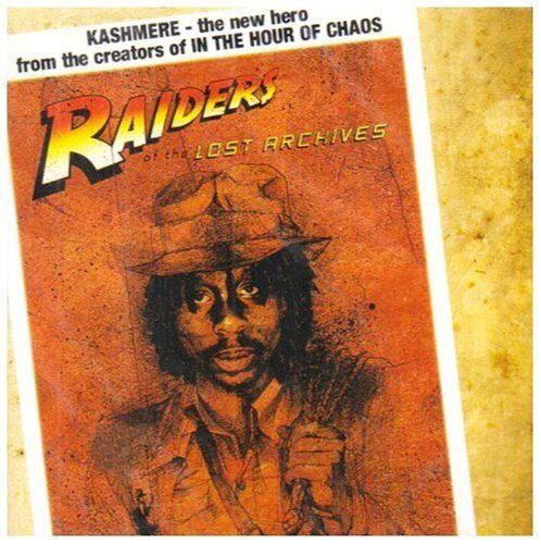 Kashmere – Raiders Of The Lost Archives (knockoff album cover)