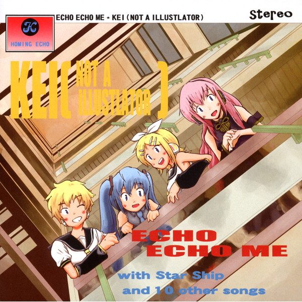 KEI – Echo Echo Me (knockoff album cover)