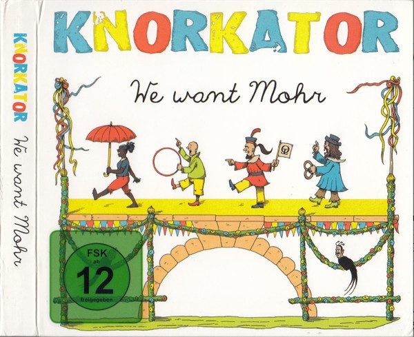 Knorkator – We Want Mohr (knockoff album cover)