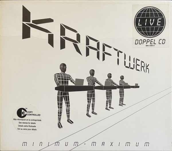 Kraftwerk – Minimum-Maximum (original album cover)