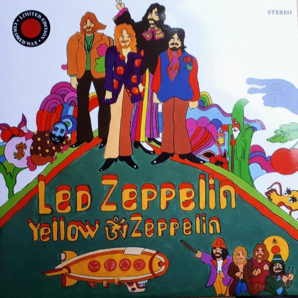 Led Zeppelin – Yellow Zeppelin (knockoff album cover)