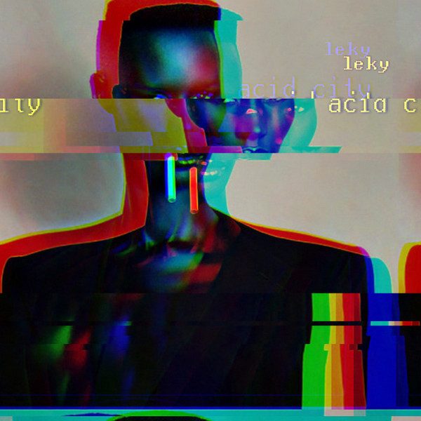 Leky – Acid City (knockoff album cover)