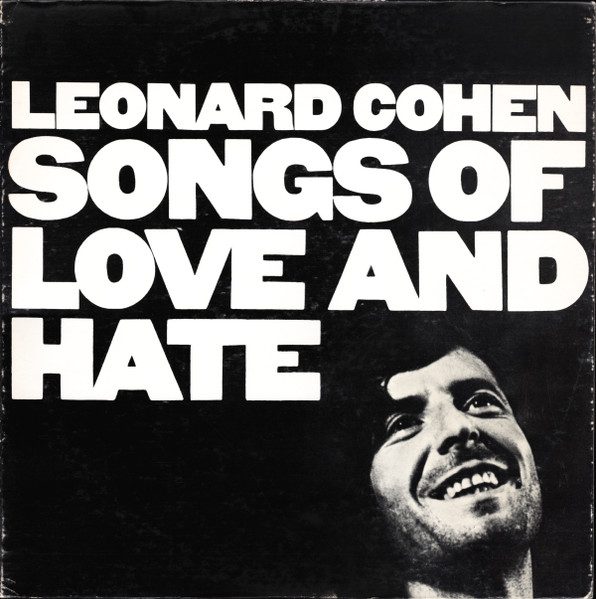 Leonard Cohen – Songs of Love and Hate (original album cover)