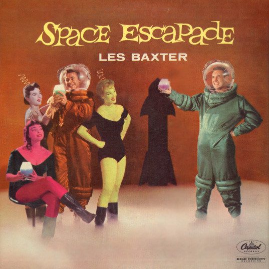 Les Baxter – Space Escapade (original album cover)