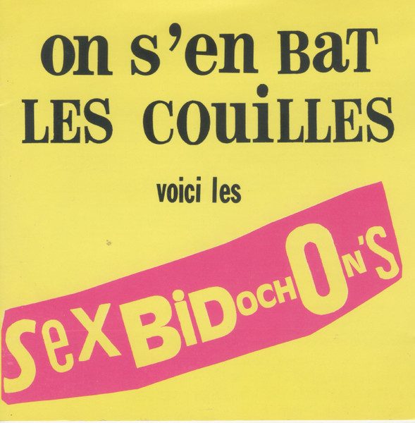Les Bidochons – On S'en Bat Les Couilles (knockoff album cover)