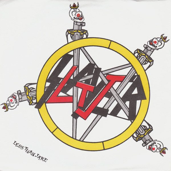 Less Than Jake – Slayer (knockoff album cover)