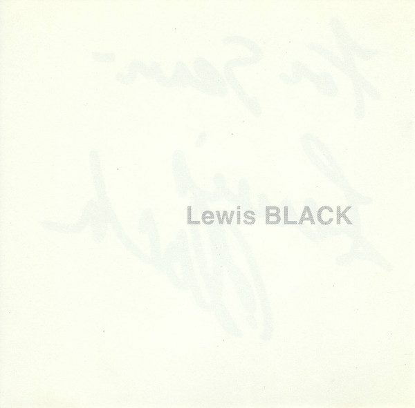 Lewis Black – The White Album (knockoff album cover)