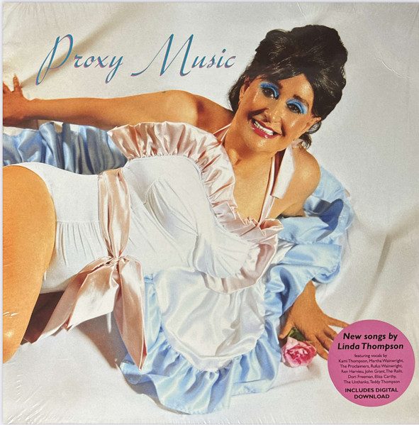 Linda Thompson – Proxy Music (knockoff album cover)