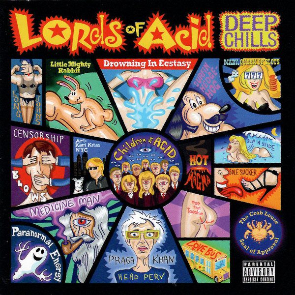 Lords Of Acid – Deep Chills (knockoff album cover)