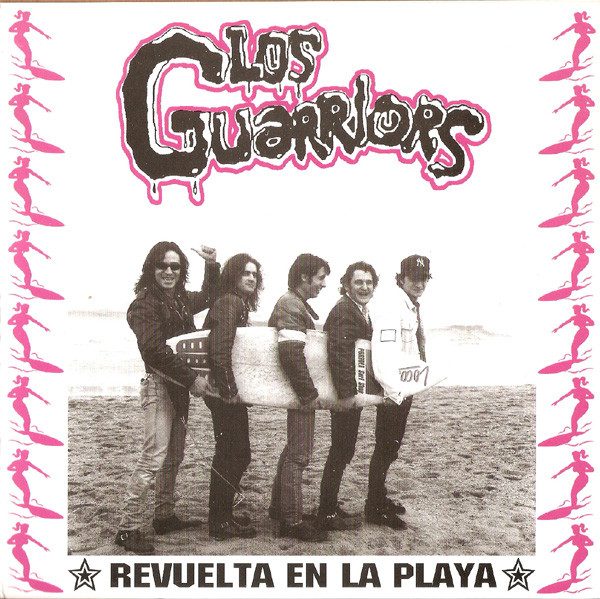 Los Guarriors – Revuelta En La Playa (knockoff album cover)