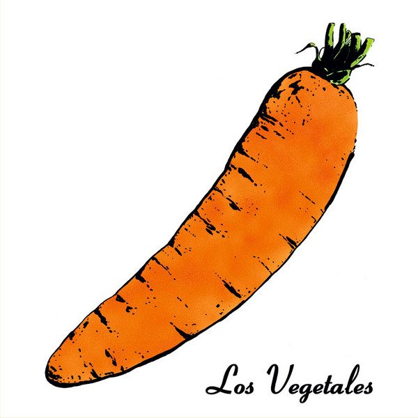 Los Vegetales – Los Vegetales (knockoff album cover)