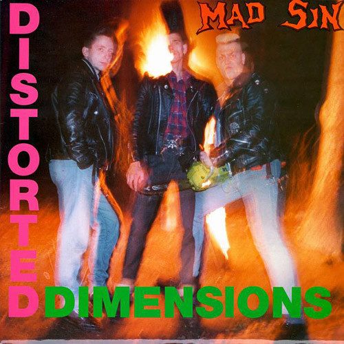 Mad Sin – Distorted Dimensions (knockoff album cover)