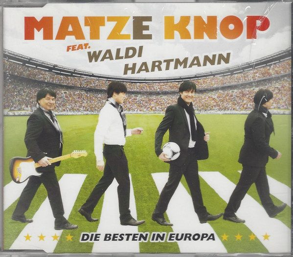 Matze Knop Feat. Waldi Hartmann – Die Besten In Europa (knockoff album cover)