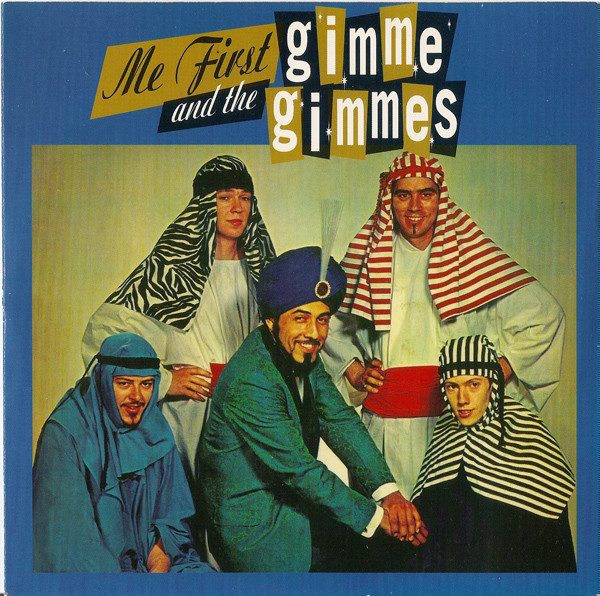 Me First And The Gimme Gimmes – Barry (knockoff album cover)