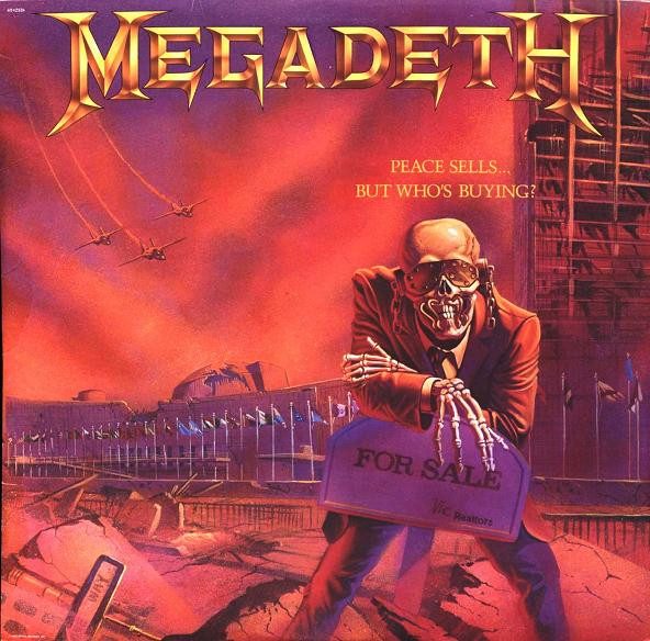 Megadeth – Peace Sells... But Who's Buying? (original album cover)