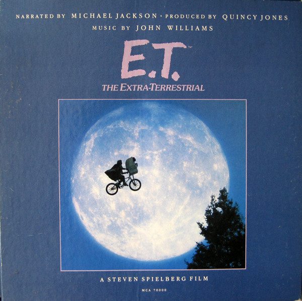 Michael Jackson / John Williams – E.T. The Extra-Terrestrial (knockoff album cover)