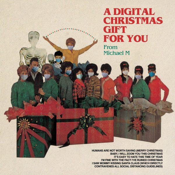 Michael M – A Digital Christmas Gift For You (knockoff album cover)