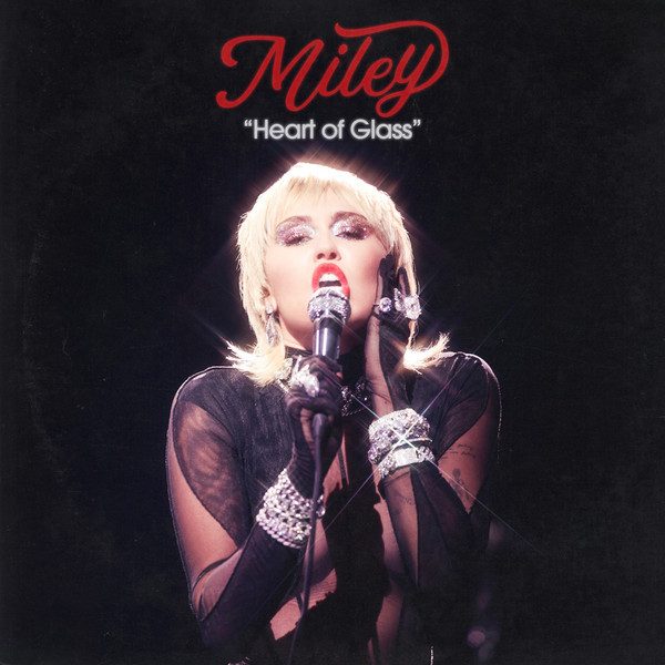 Miley – Heart Of Glass (knockoff album cover)