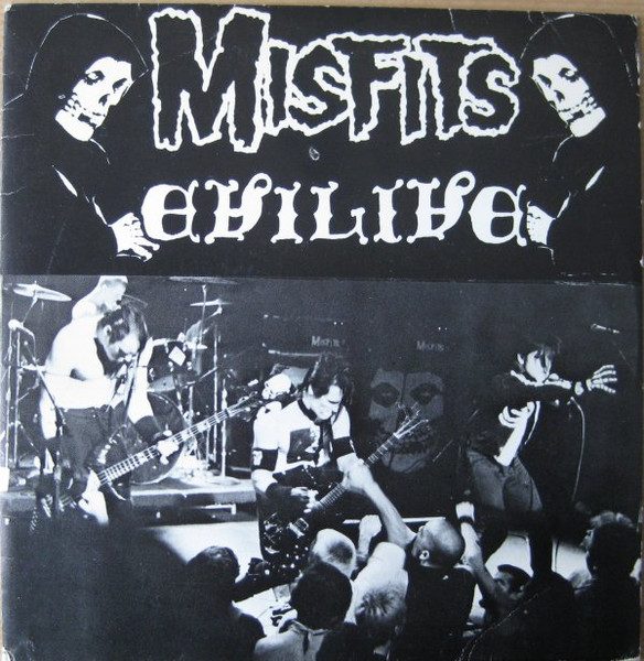 Misfits – Evilive (original album cover)