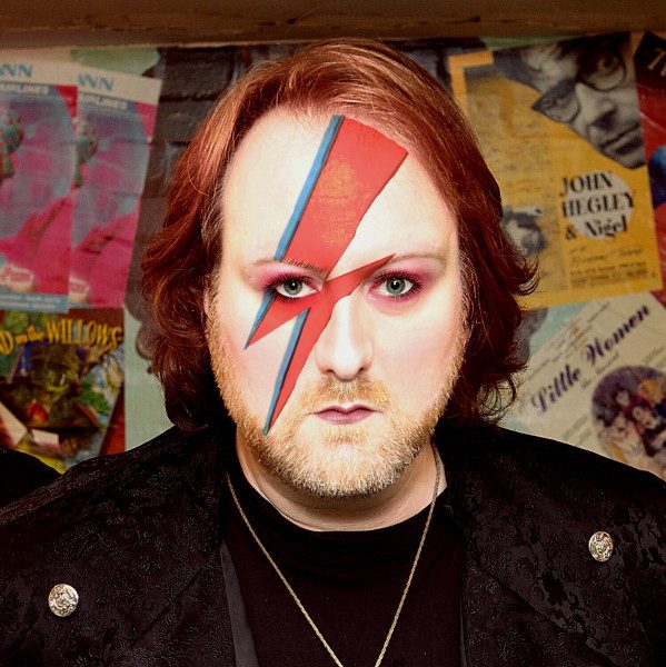 Mitch Benn – David Bowie Was (knockoff album cover)