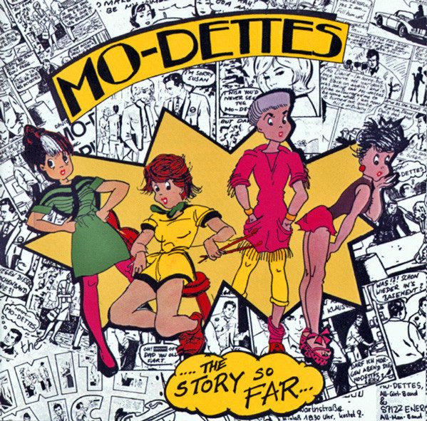 Mo-Dettes – The Story So Far (knockoff album cover)