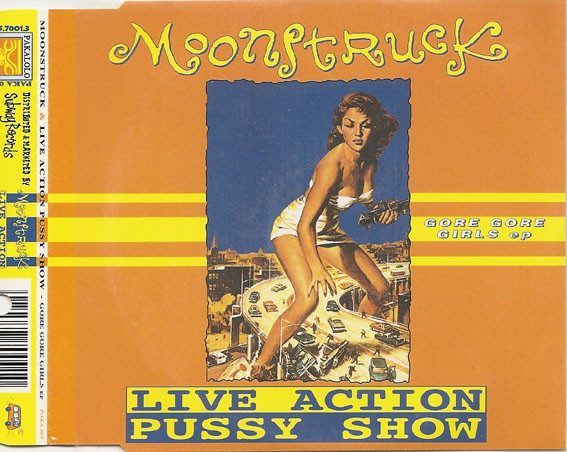 Moonstruck – Gore Gore Girls Ep (knockoff album cover)