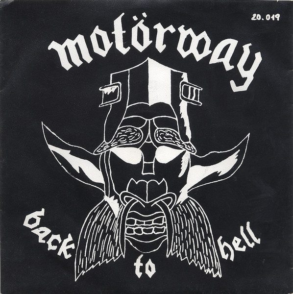 Motörway – Back to Hell (knockoff album cover)