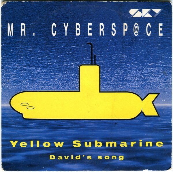 Mr. Cybersp@ce – Yellow Submarine / David's Song (knockoff album cover)