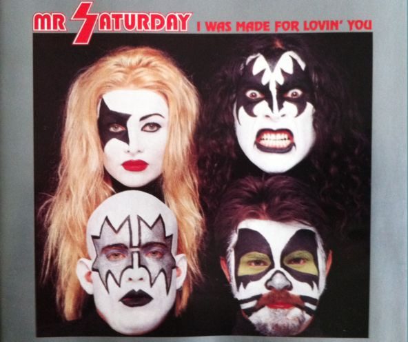 Mr Saturday – I Was Made For Lovin' You (knockoff album cover)
