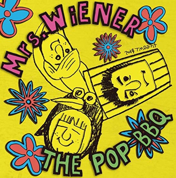 Mrs.Wiener – The Pop BBQ (knockoff album cover)