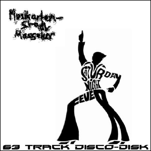 Musikantenstadl Massaker – 63 Track Disco-Disk (knockoff album cover)