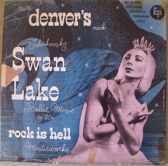 Nate Denver's Neck – Swan Lake (knockoff album cover)