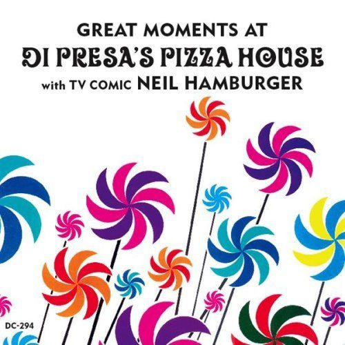 Neil Hamburger – Great Moments At Dipresa's Pizza House (knockoff album cover)