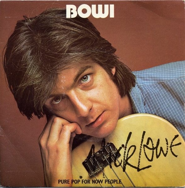Nick Lowe – Bowi (knockoff album cover)