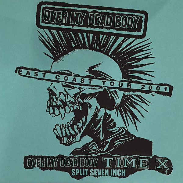 Over My Dead Body / Time X – Over My Dead Body / Time X (knockoff album cover)